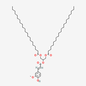 2 3 4 HYDROXY 3 METHOXYPHENYL 1 OXO 2 PROPENYL OXY 1 3 PROPANEDIYL